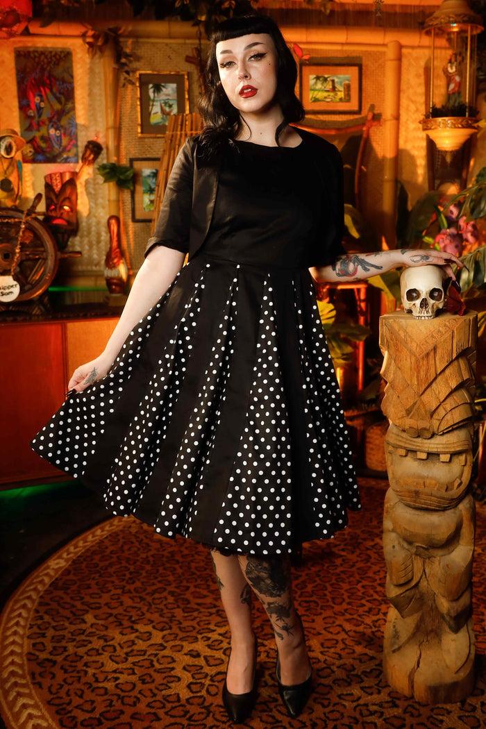 Dolly & Dotty Lisette Black Bolero Jacket