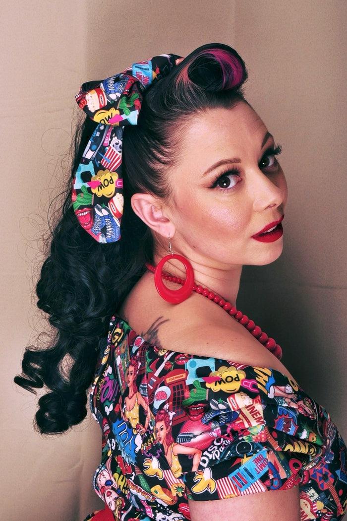 Dolly & Dotty Retro Pop Art Headband