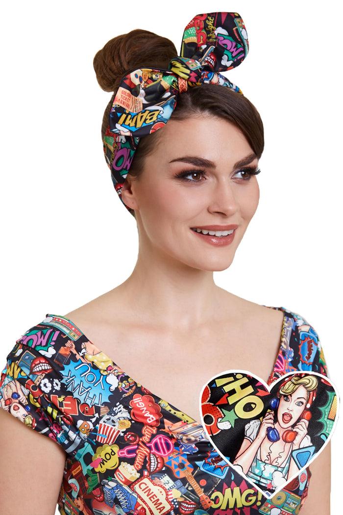 dolly & dotty Retro Pop Art Headband