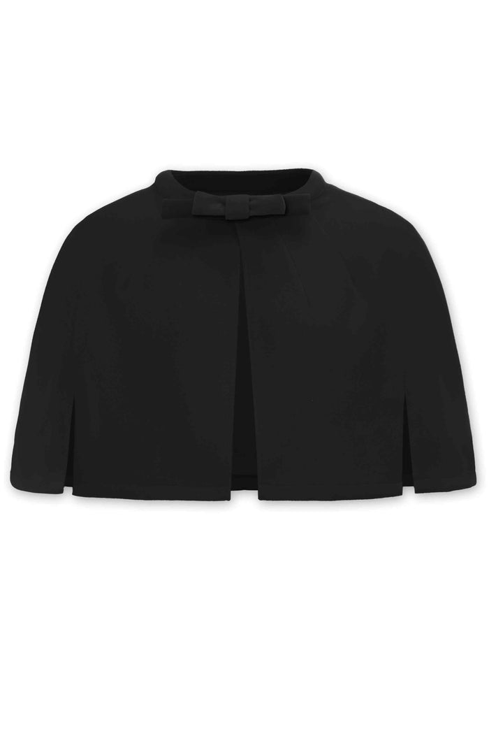 dolly & dotty Sabrina Black Cape Jacket