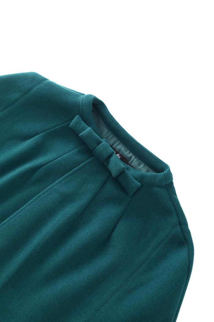 Dolly & Dotty Sabrina Dark Green Cape Jacket