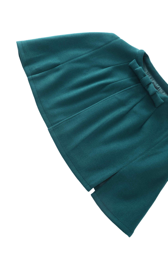 Dolly & Dotty Sabrina Dark Green Cape Jacket