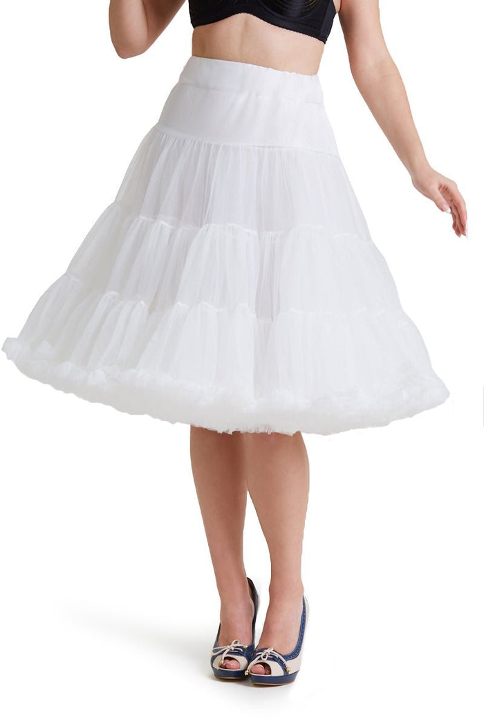 dolly & dotty Soft & Fluffy White Petticoat 25.5 Inches