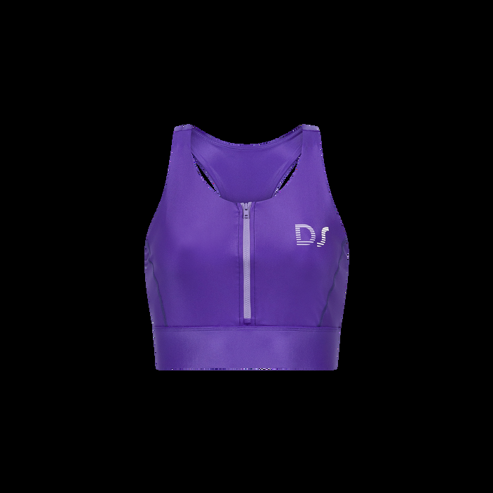 Dolly Sports Active Bra With Zipper