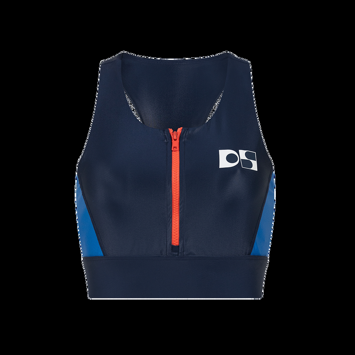 Dolly Sports Active Bra With Zipper