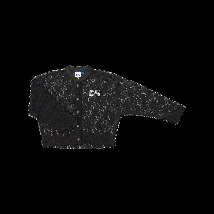 Dolly Sports Cropped Lace Bomber