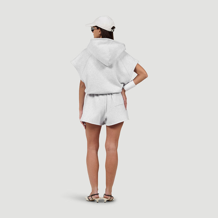 Dolly Sports Cropped Zip Hoodie