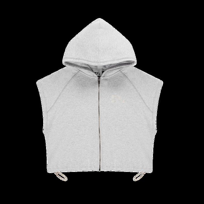 Dolly Sports Cropped Zip Hoodie
