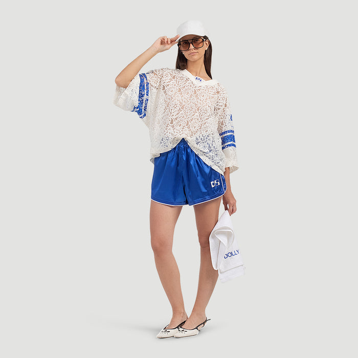Dolly Sports Loose Lace Tee