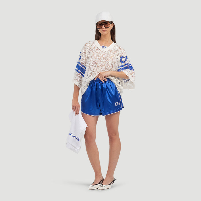 dolly sports Satin running shorts