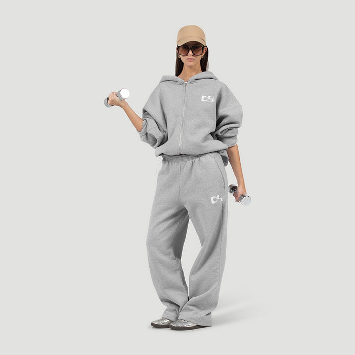 dolly sports Wide-leg trackpants heavyweight cotton