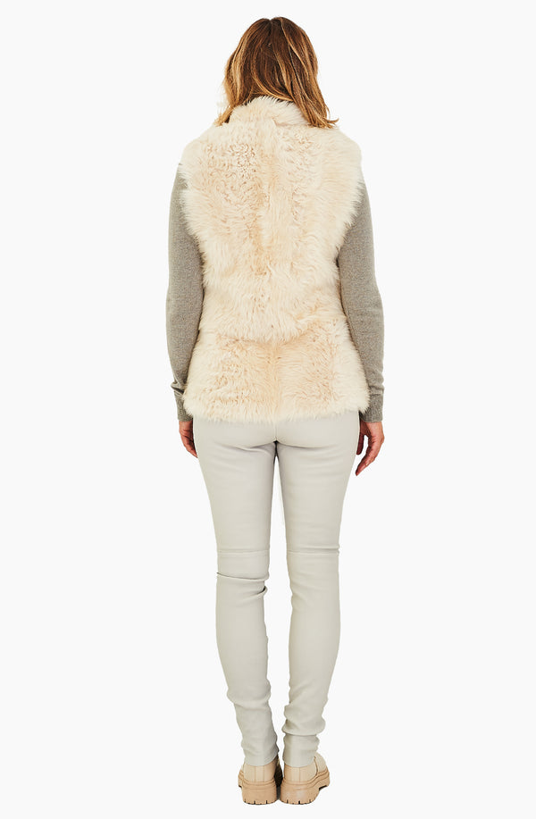 Dom Goor London Cocoon Gilet Beige