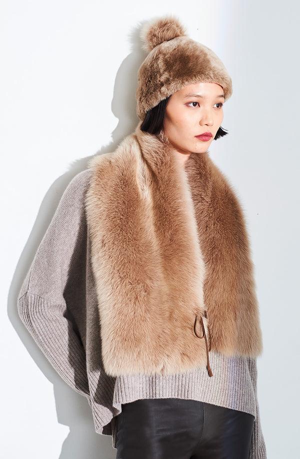 dom goor london Side Tie Toscana Scarf