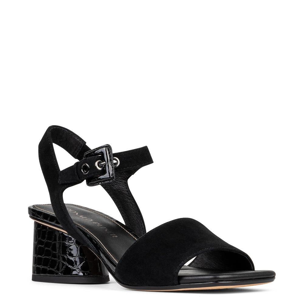 Donald J Pliner AARO Black Suede