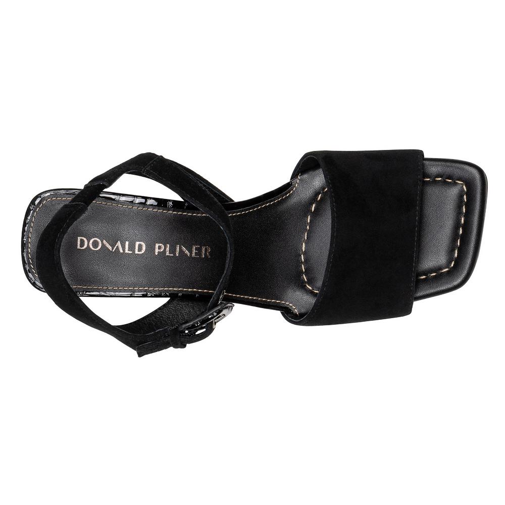 Donald J Pliner AARO Black Suede