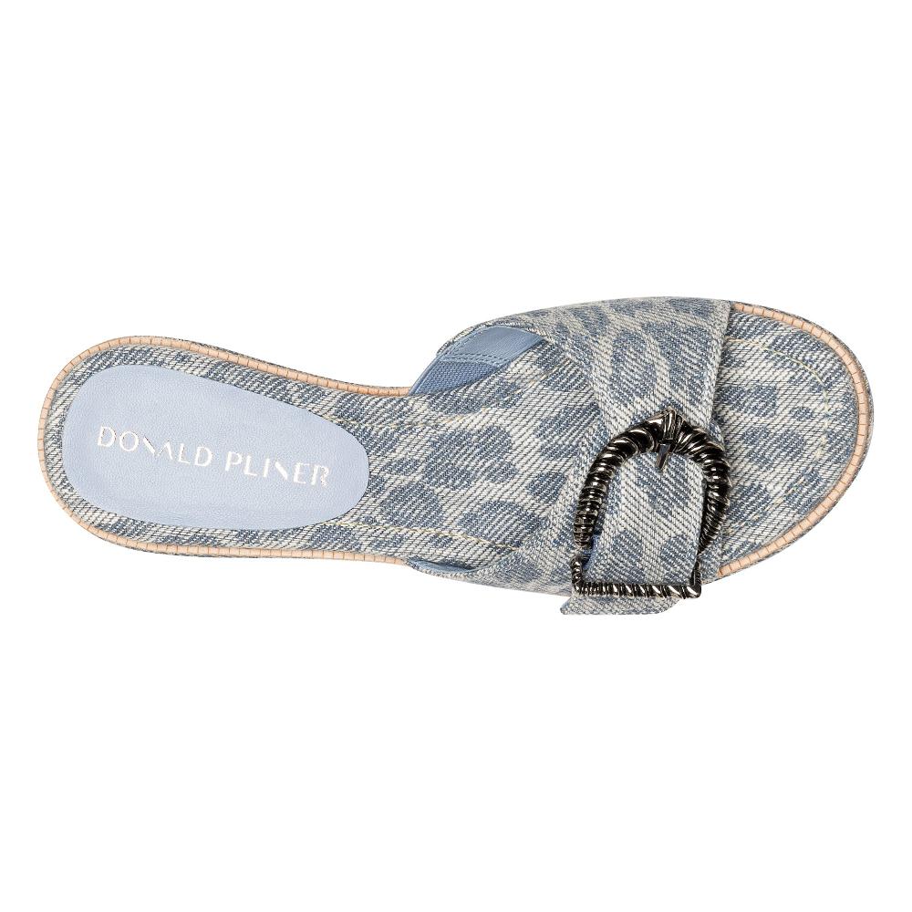 Donald J Pliner ALFEE Denim Leopard
