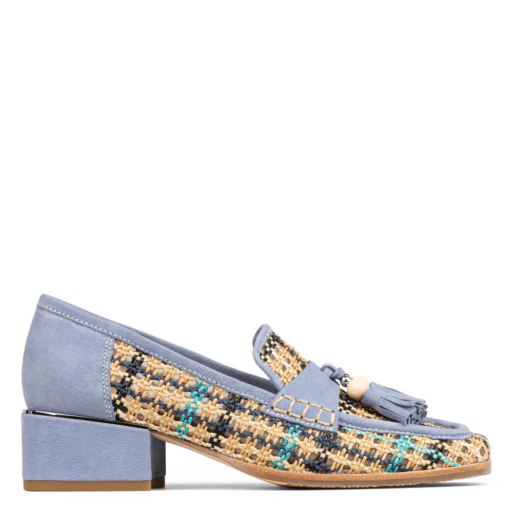 donald j pliner ARROYO Navy Multi Raffia