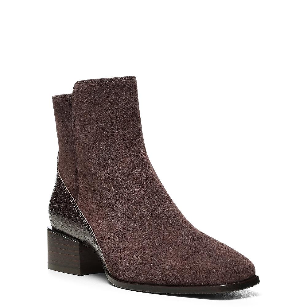 Donald J Pliner AZIA Dark Brown Suede