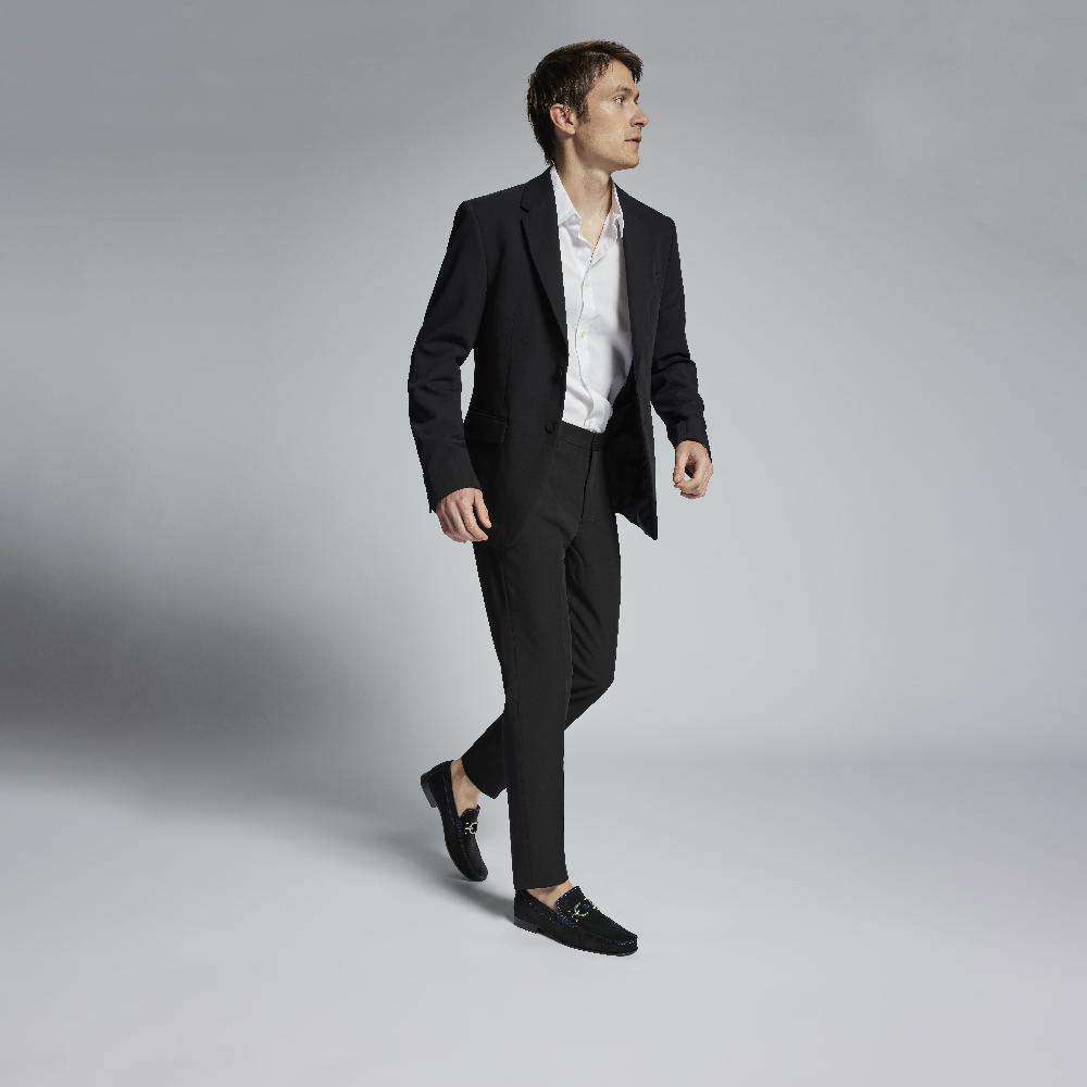 Donald J Pliner DACIO Black (Suede)