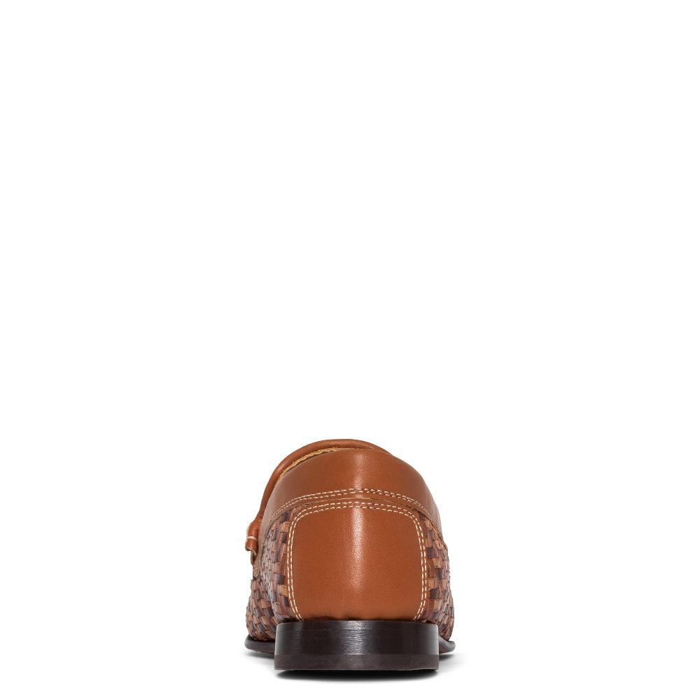 Donald J Pliner DACIO Cognac Woven