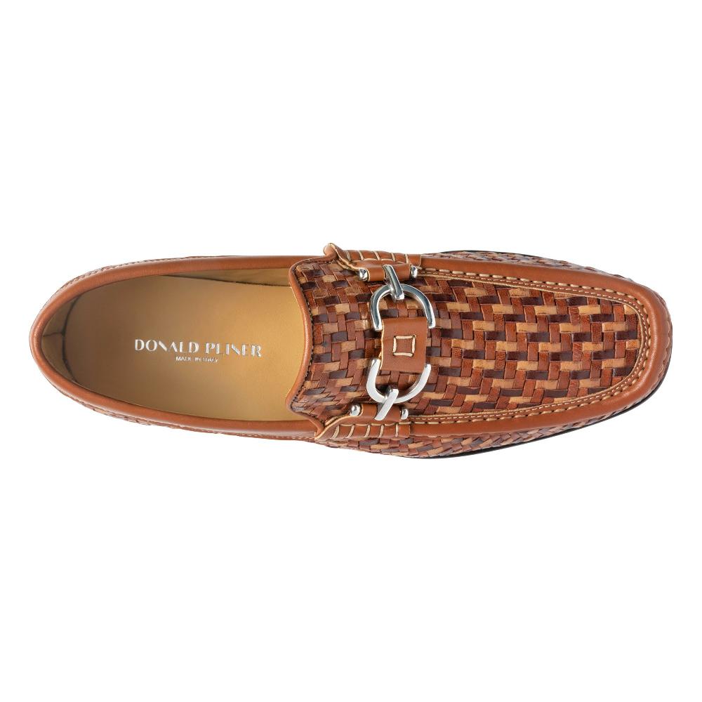 Donald J Pliner DACIO Cognac Woven