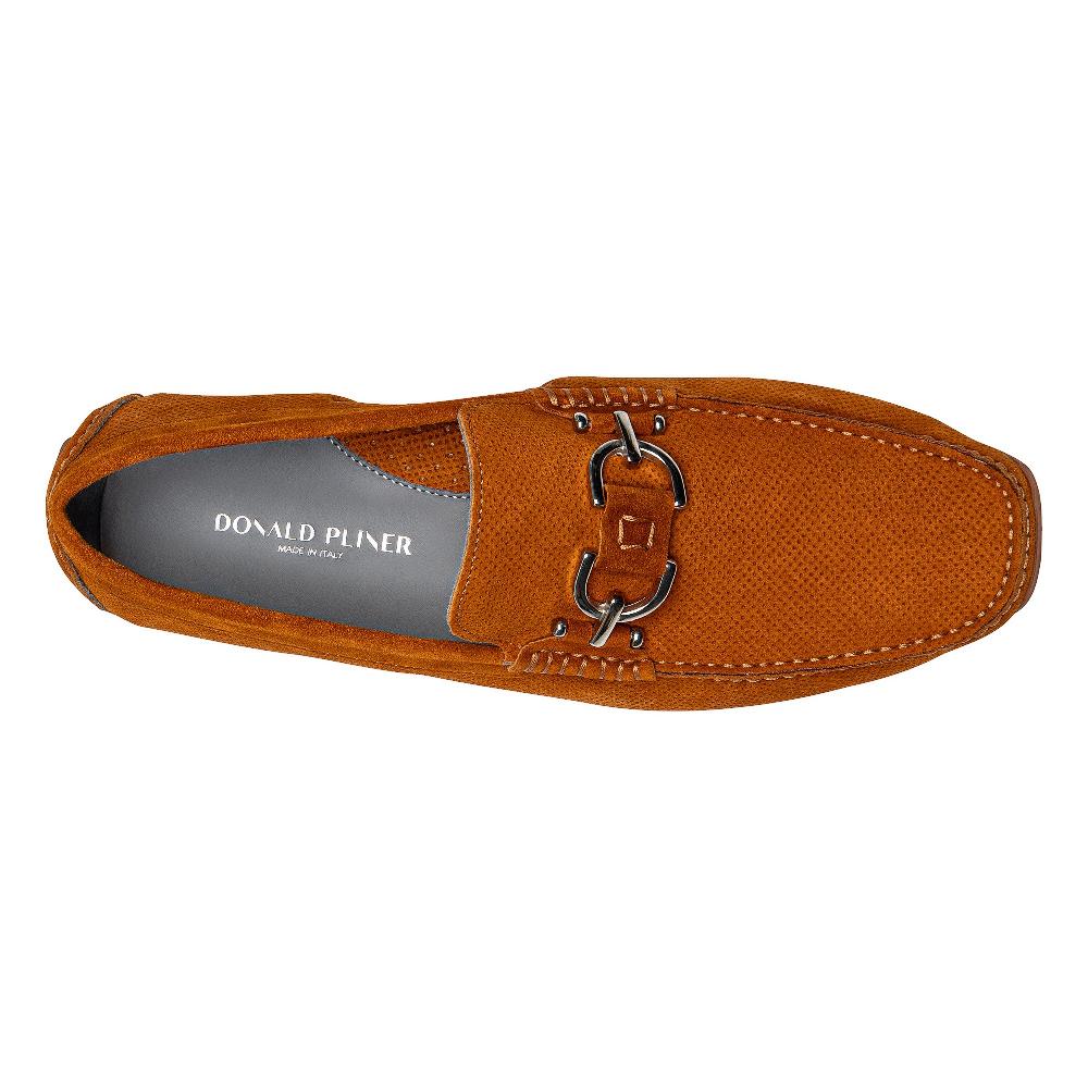 Donald J Pliner DACIO DRIVER Brick Perf Suede