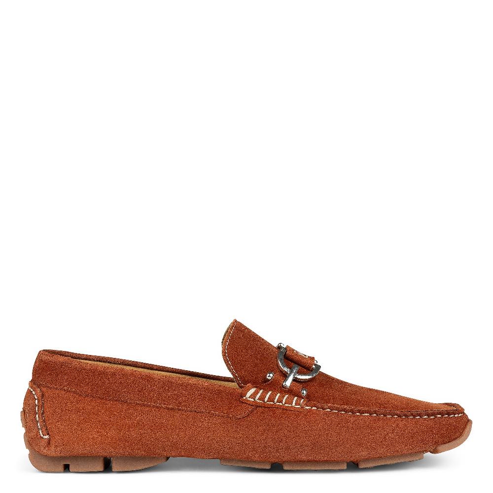 donald j pliner DACIO DRIVER Cognac Suede