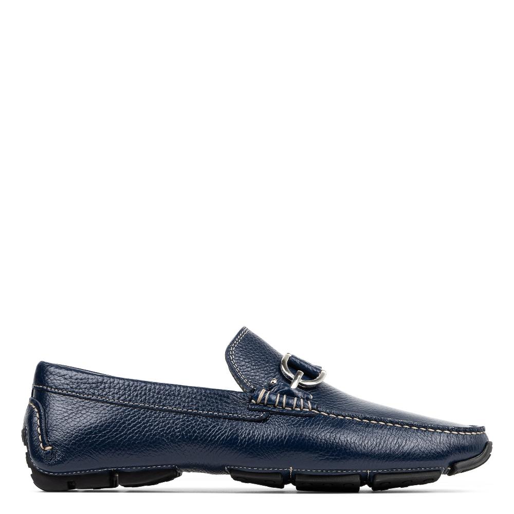 donald j pliner DACIO DRIVER Navy Leather