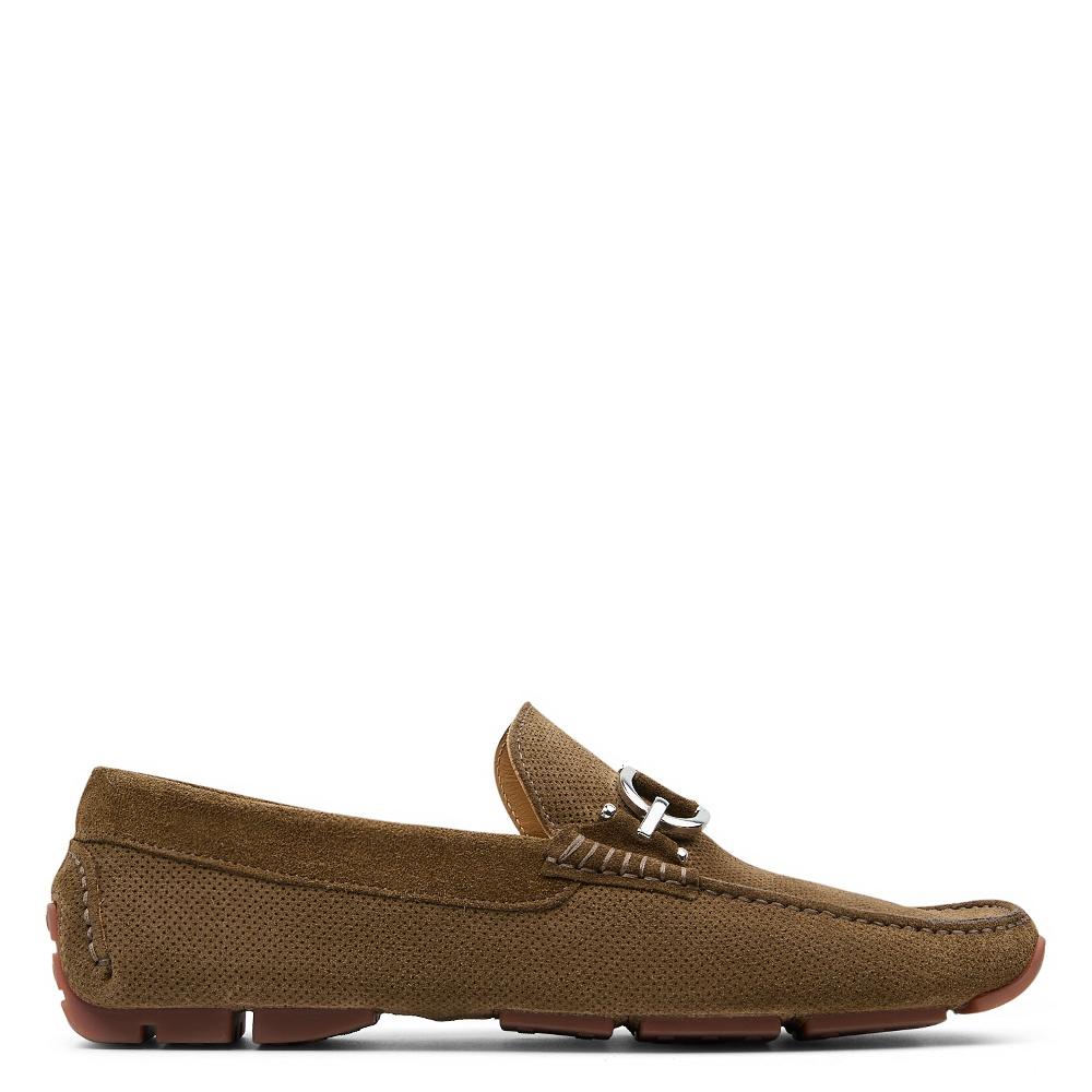 donald j pliner DACIO DRIVER Olive Perf Suede