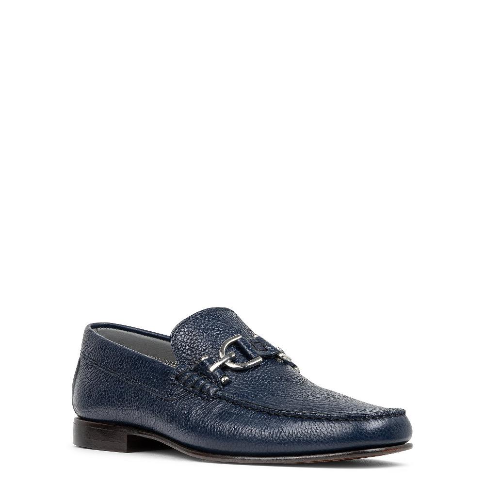 Donald J Pliner DACIO Indigo Pebbled Leather