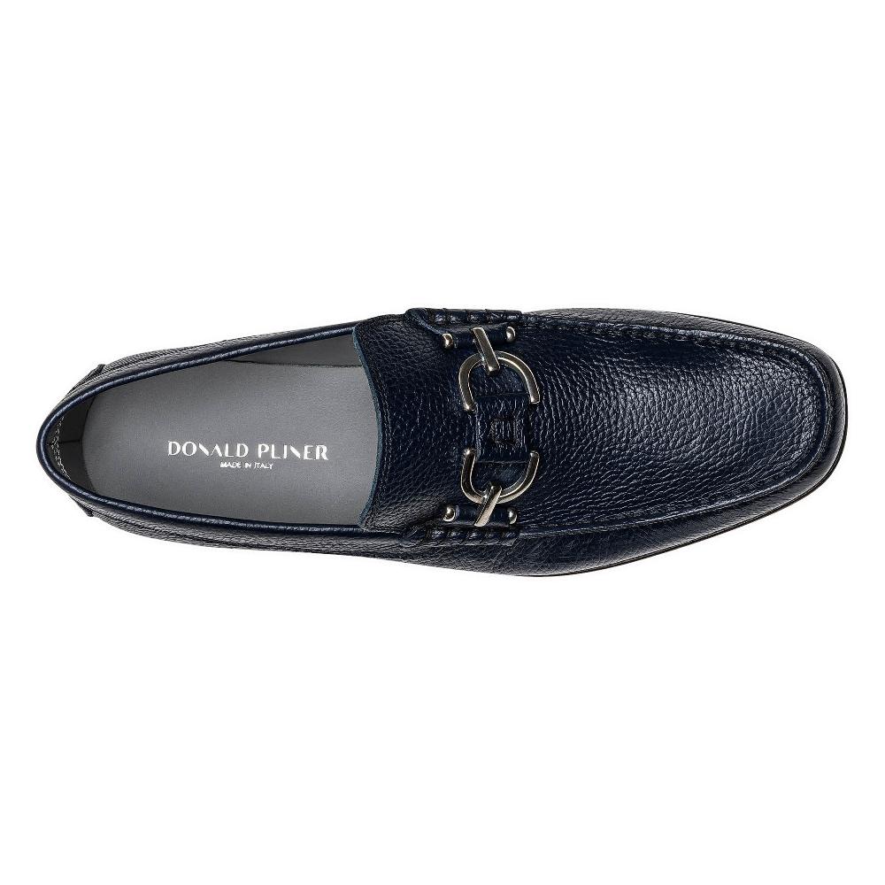 Donald J Pliner DACIO Indigo Pebbled Leather
