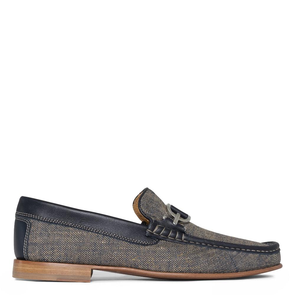 donald j pliner DACIO Navy Canvas