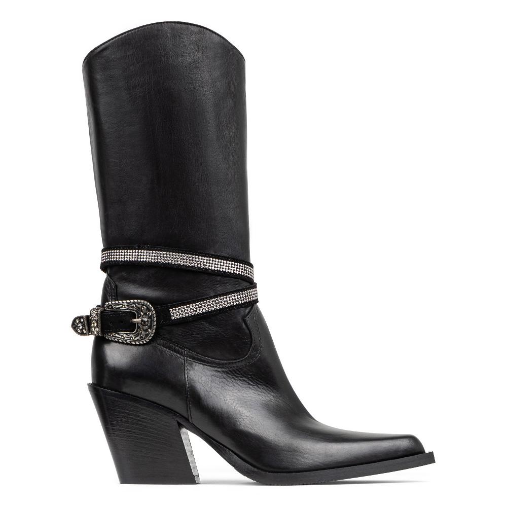 donald j pliner DALILA Black Leather