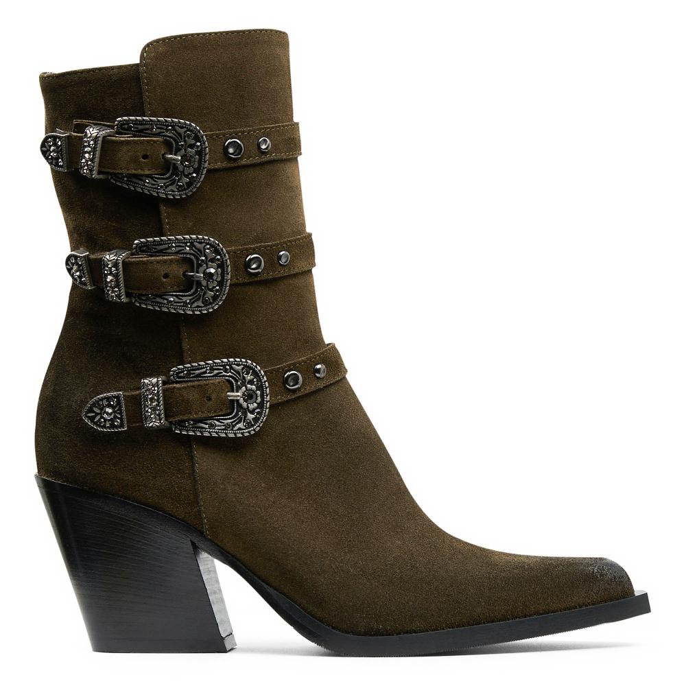 donald j pliner DIZZA Olive Suede