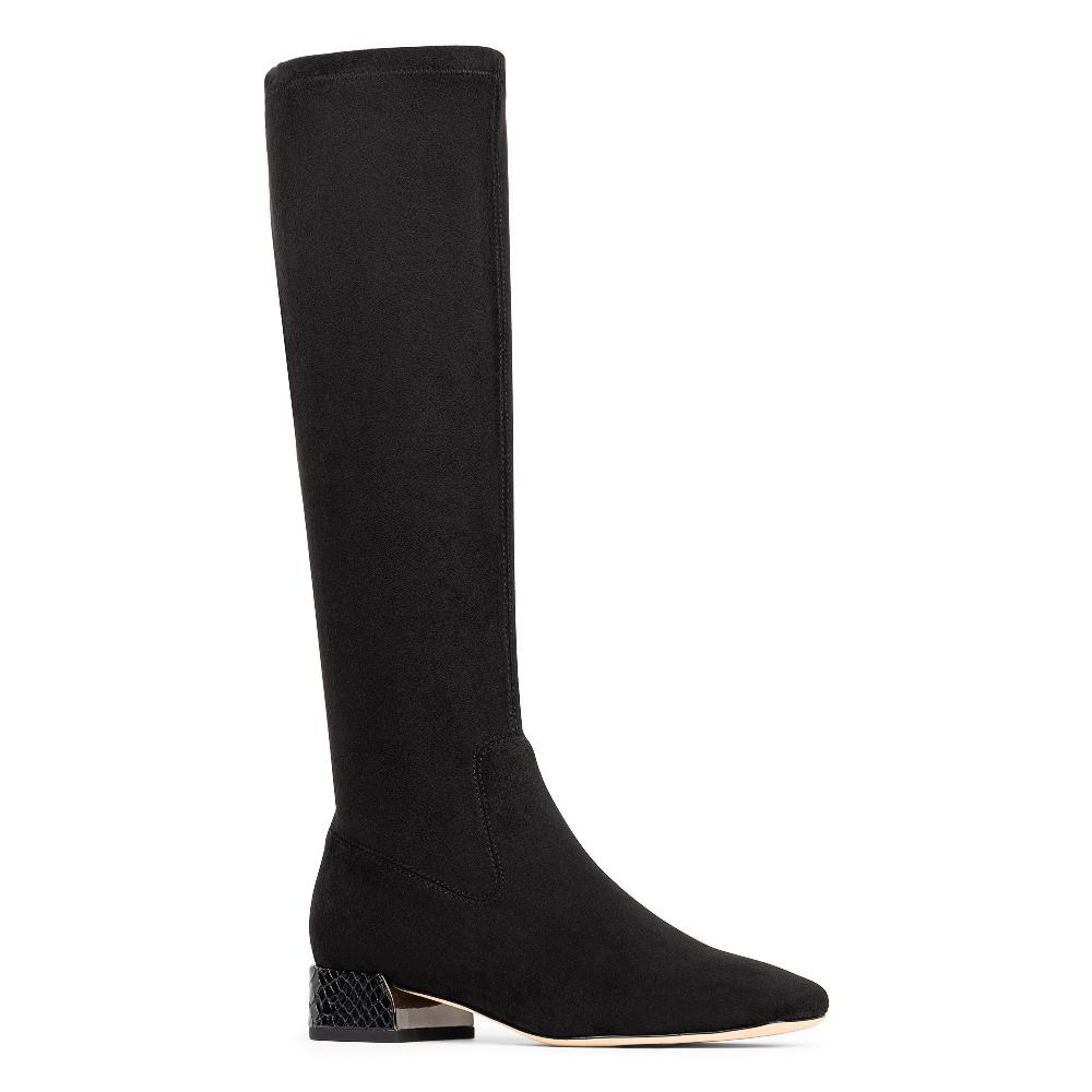 Donald J Pliner DOLORES KNEE-HIGH Black Suede