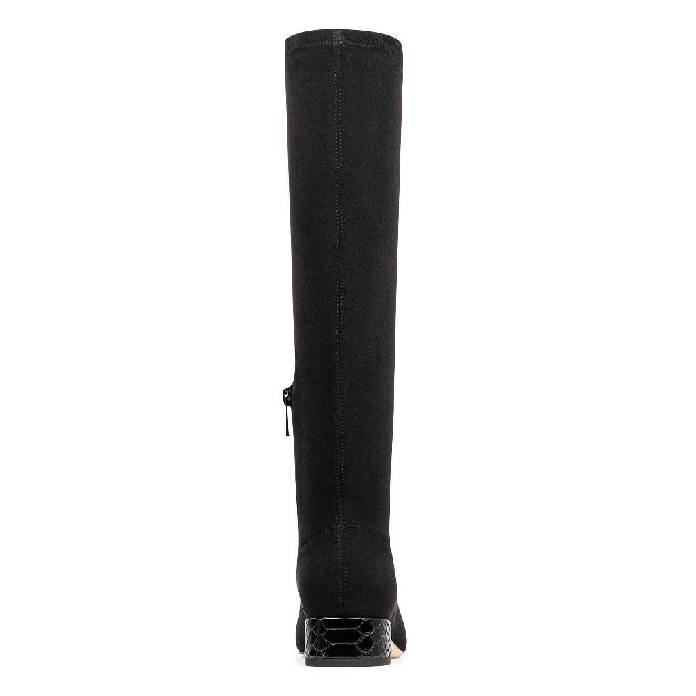 Donald J Pliner DOLORES KNEE-HIGH Black Suede
