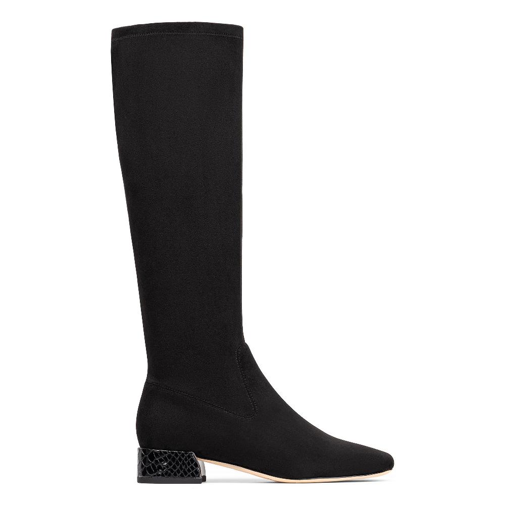 donald j pliner DOLORES KNEE-HIGH Black Suede