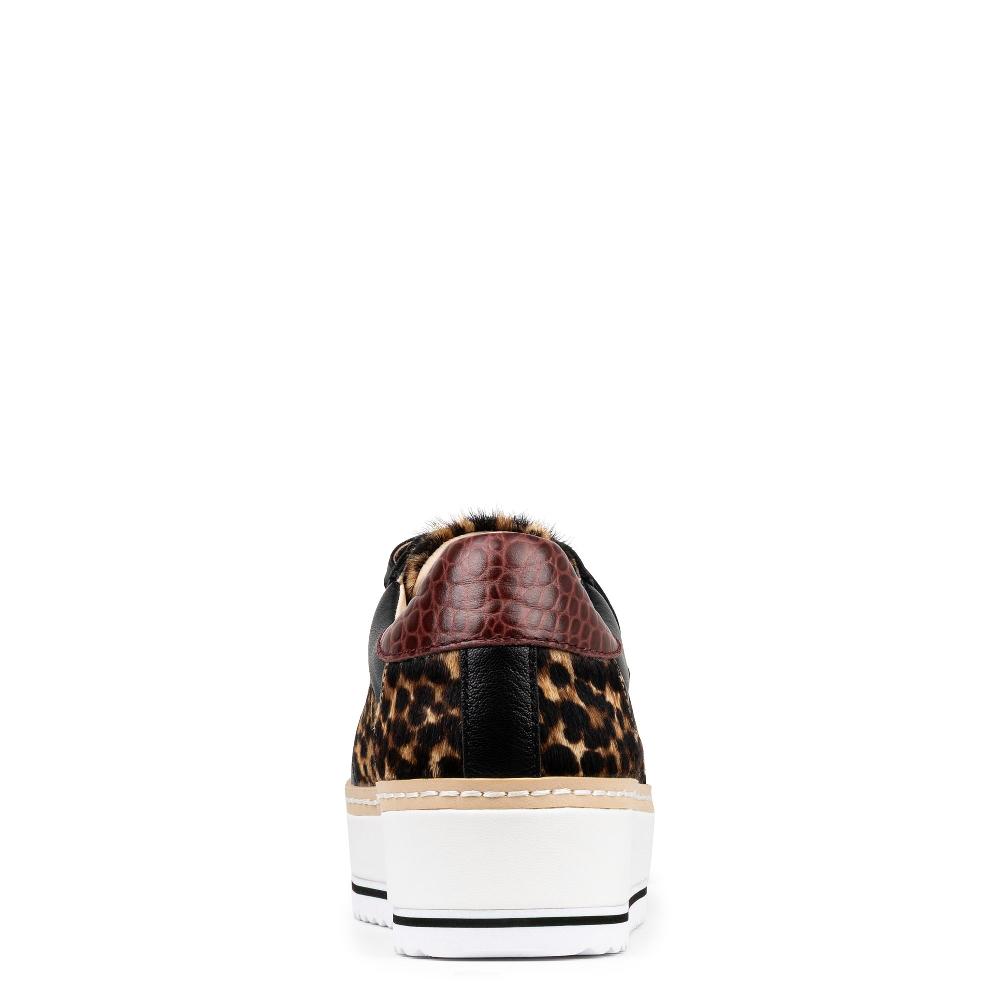 Donald J Pliner DREAMBOAT Black Multi Leopard