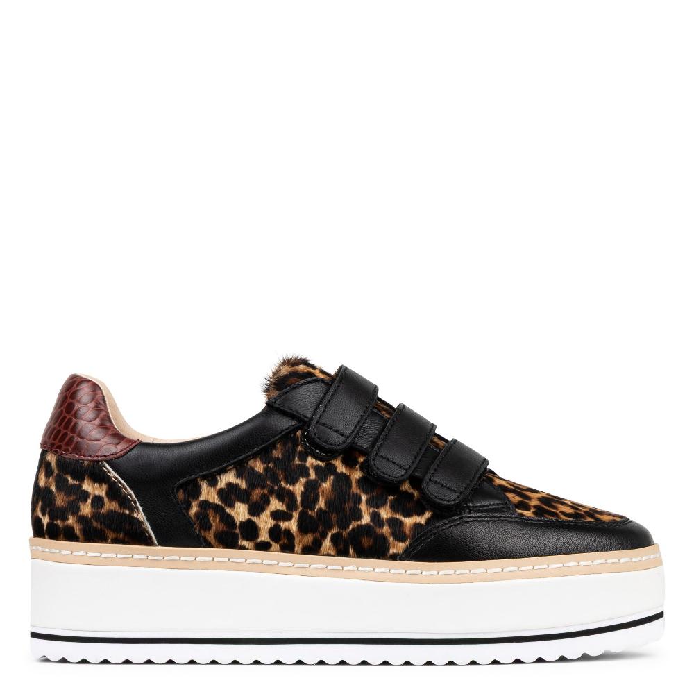 donald j pliner DREAMBOAT Black Multi Leopard