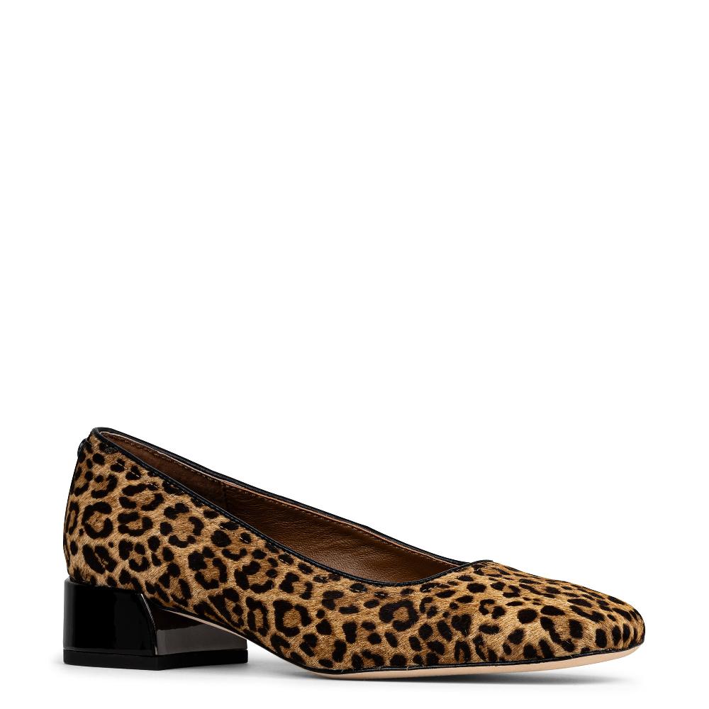Donald J Pliner DREWW Black Natural Leopard