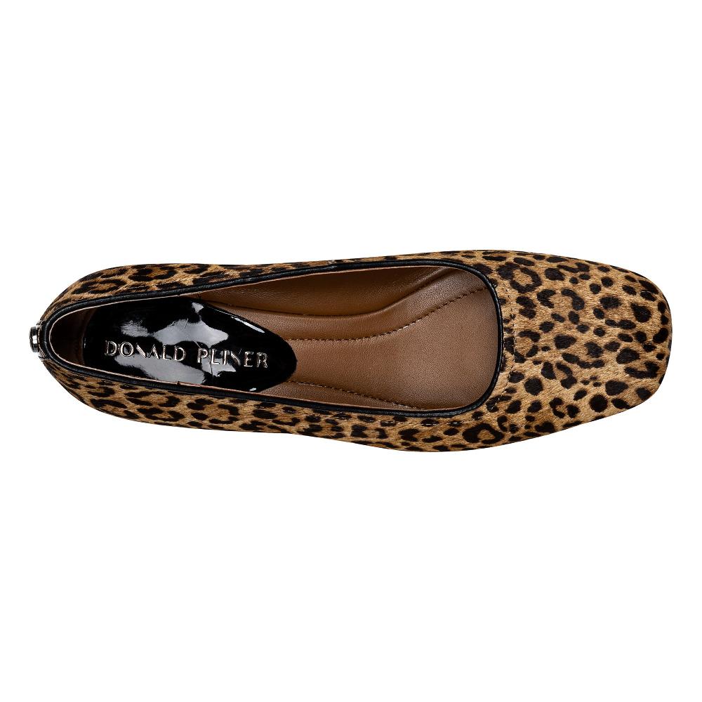 Donald J Pliner DREWW Black Natural Leopard