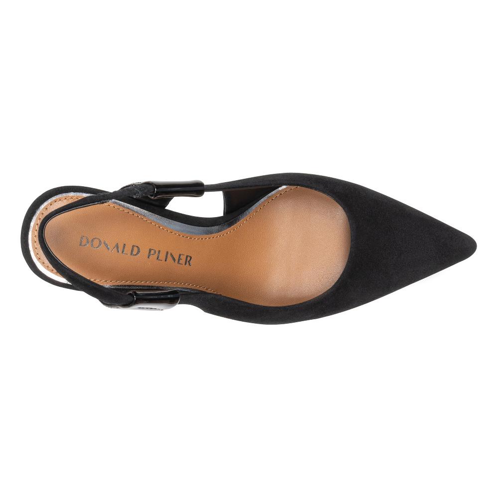 Donald J Pliner ELLIEMAY Black Suede