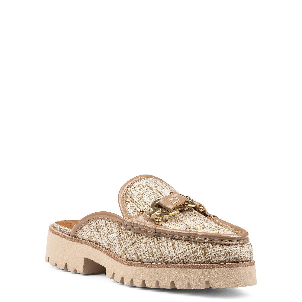 Donald J Pliner ELTA Camel Bouclé