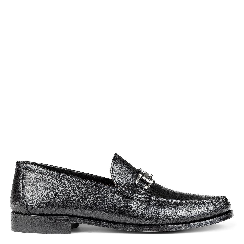 donald j pliner EVANSTON Black Calf Leather