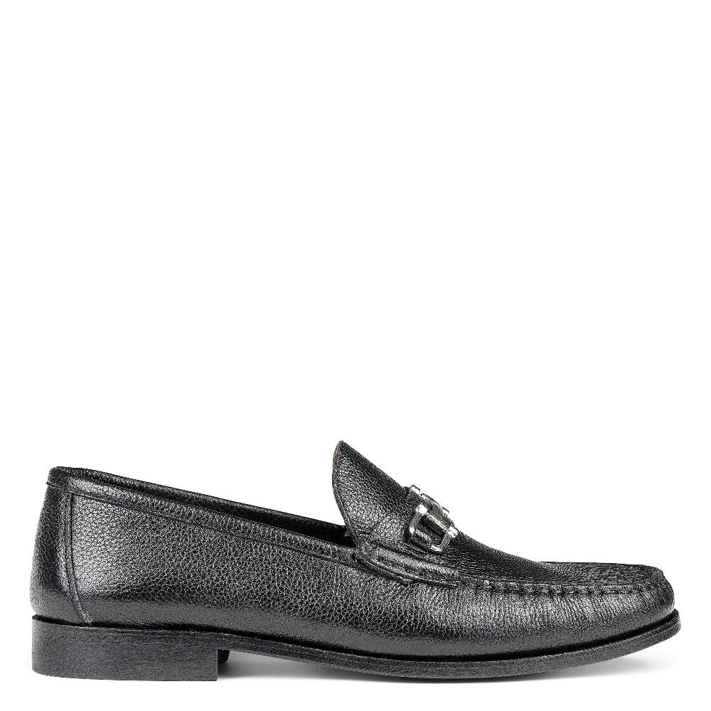 donald j pliner EVANSTON Black Pebbled Calf