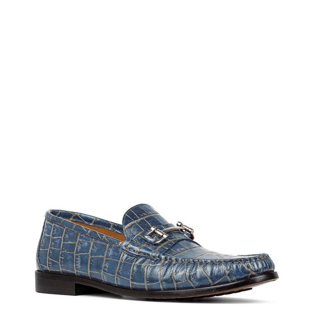 Donald J Pliner EVANSTON Navy Crocco