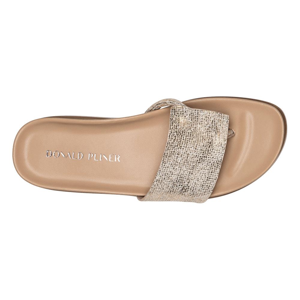 Donald J Pliner FIFI Camel Metallic