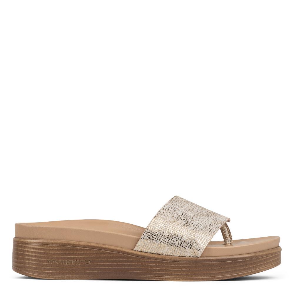 donald j pliner FIFI Camel Metallic