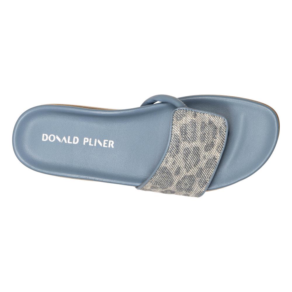 Donald J Pliner FIFI Denim Leopard