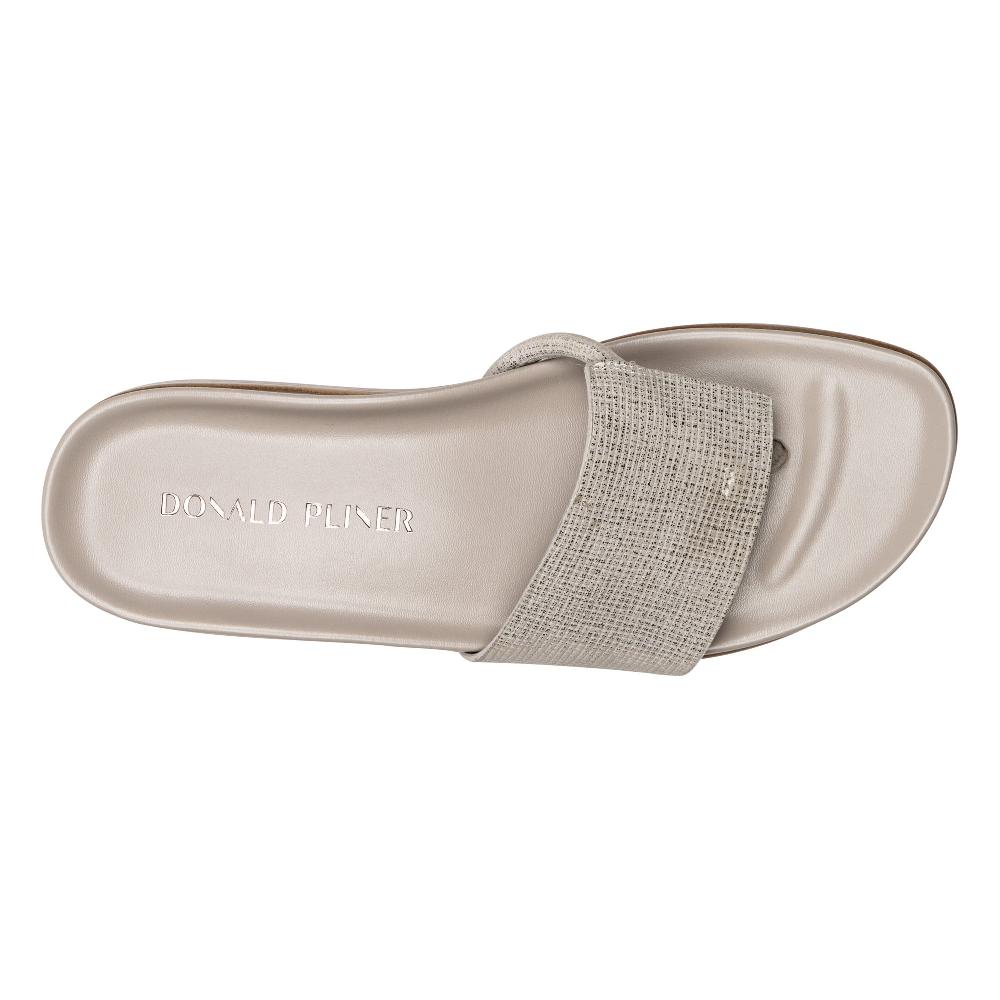 Donald J Pliner FIFI Taupe Metallic